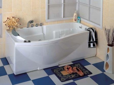 Как правильно установить легкую стальную ванну?