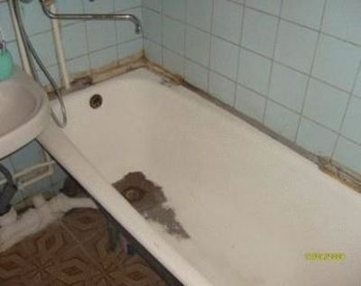 Что делать со старой чугунной ванной, и если выбрасывать, то как?