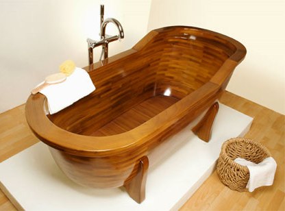 Деревянная ванна – элемент роскоши или высококачественная сантехника?